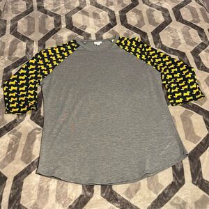 LuLaRoe Randy 3/4 sleeve shirt, size XL